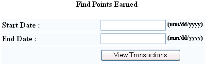Points Earned
